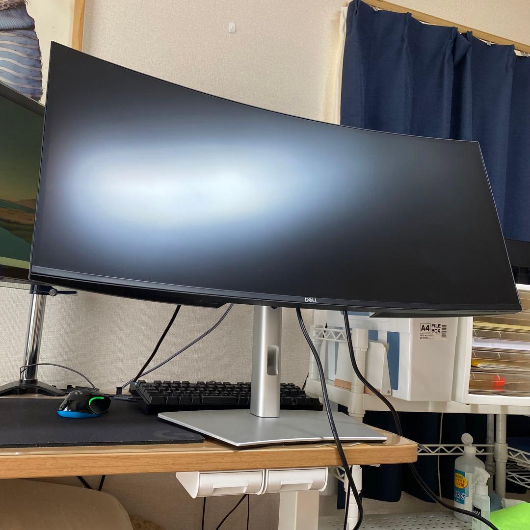Dell U3421WE 曲面ウルトラワイドモニター 美品