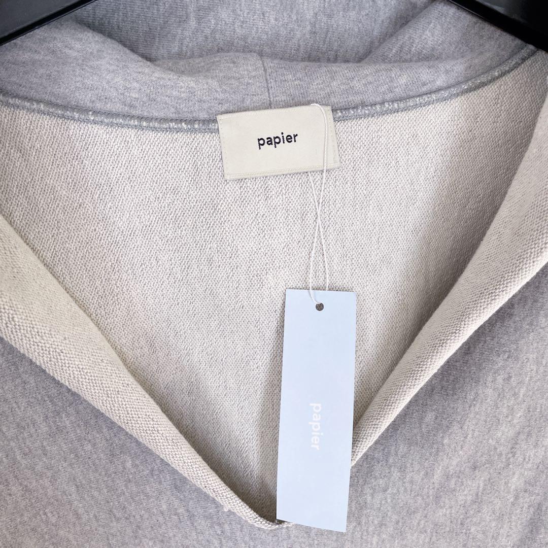 りん様✨️papier【パピエ】Broken parker グレー