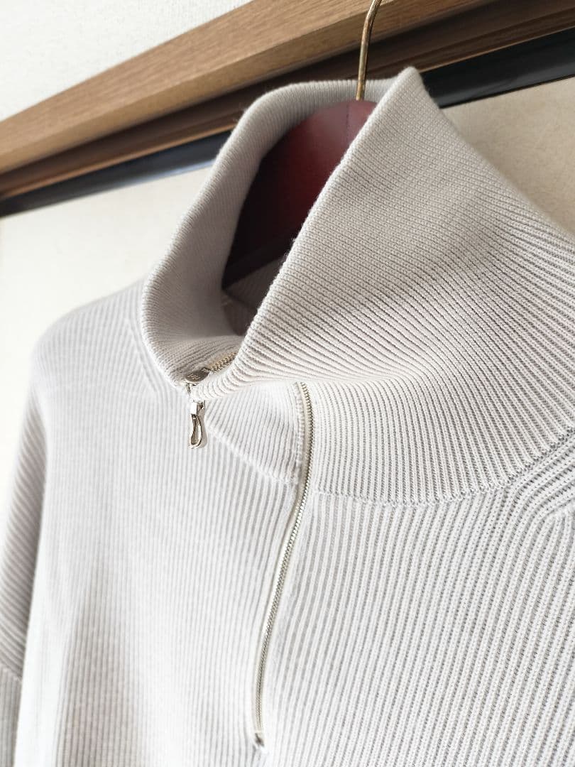 Graphpaper　22AW ハーフジップニット　sizeフリー