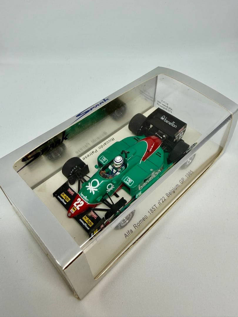 【希少・完売品】スパーク 1/43 アルファロメオ 185T R.パトレーゼ