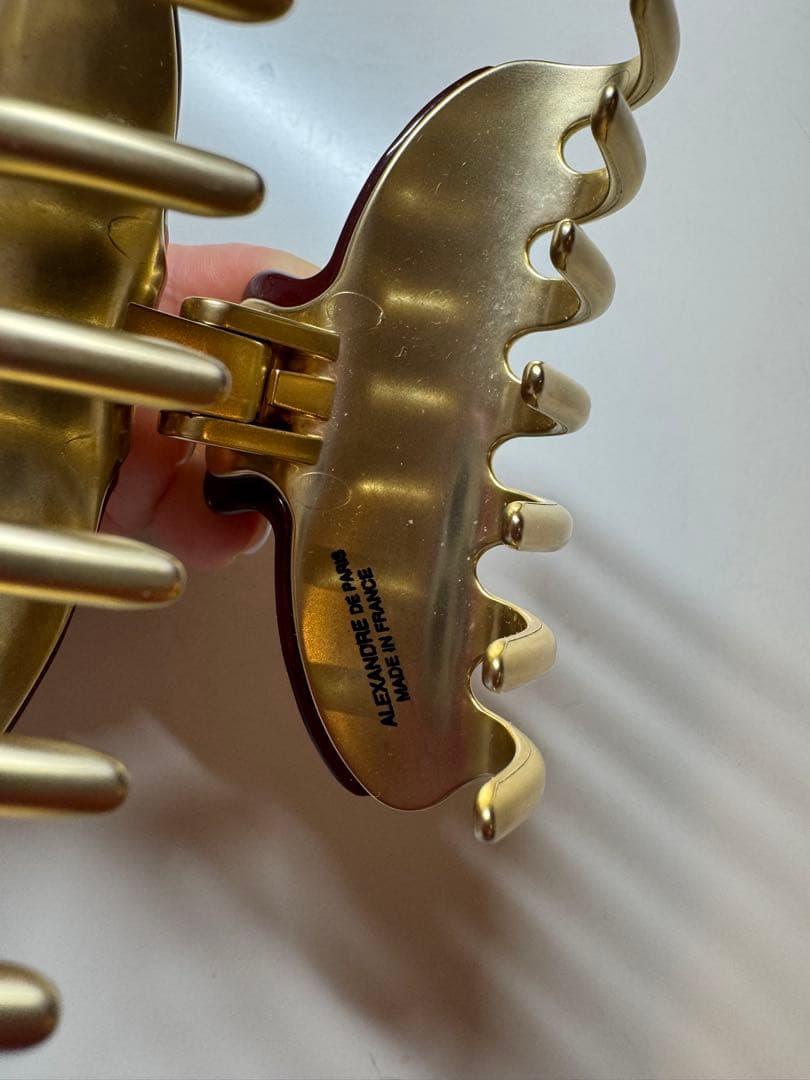 アレクサンドル ドゥ パリ ALEXANDRE DE PARIS　ヘアクリップ