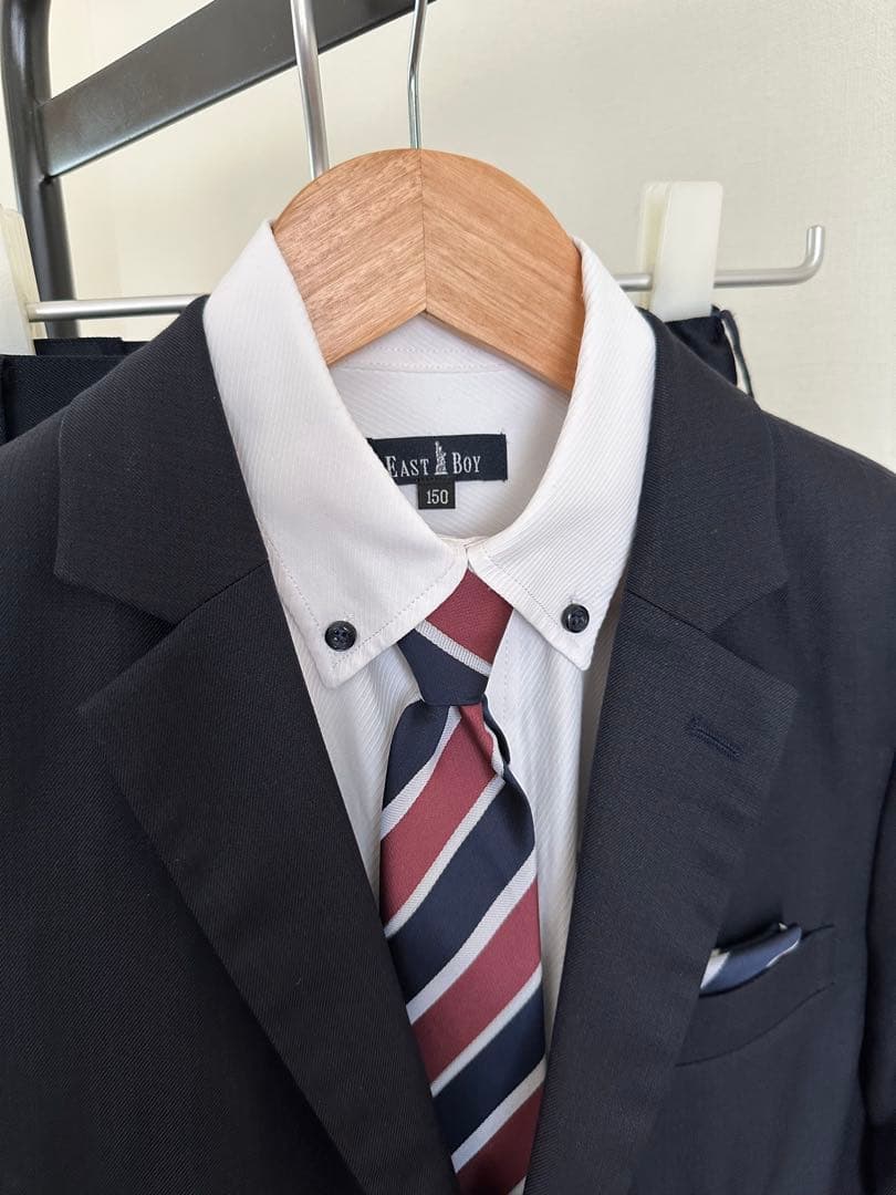 美品★イーストボーイ EASTBOY 男の子 スーツ フォーマル150