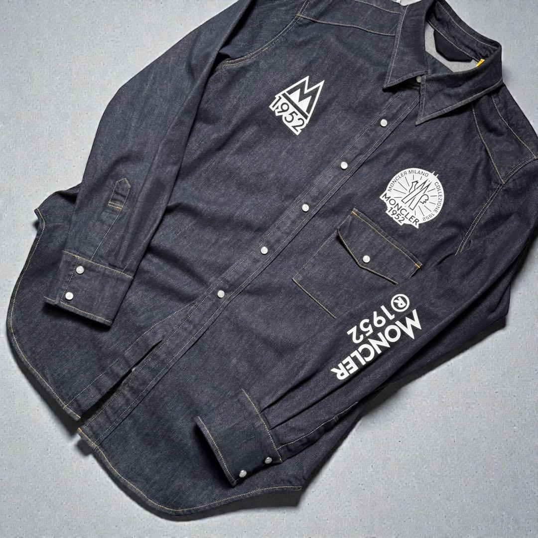 MONCLER GENIUS デニムシャツ　XL CAMICIA