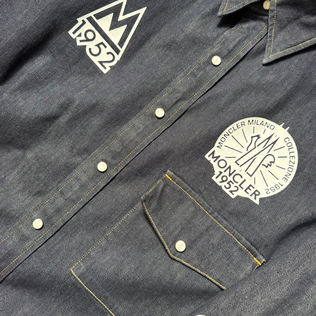 MONCLER GENIUS デニムシャツ　XL CAMICIA