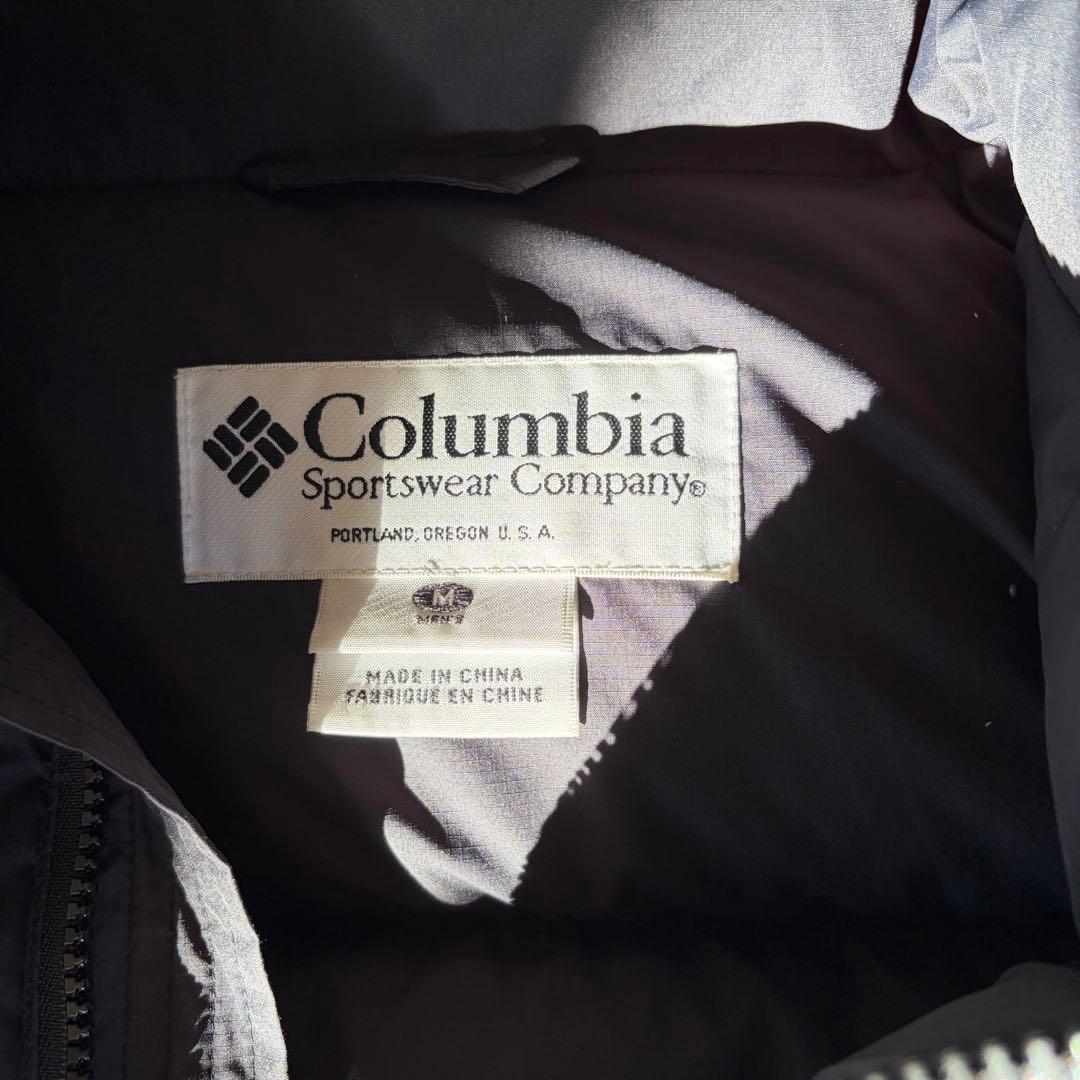 Columbia 00s 肉厚 down jacket black ヌプシ