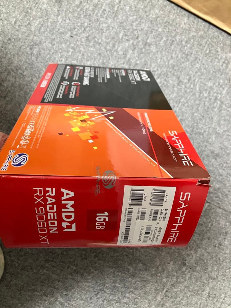 グラフィックボード・グラボ・ビデオカード Sapphire Radeon RX9060XT 16GB