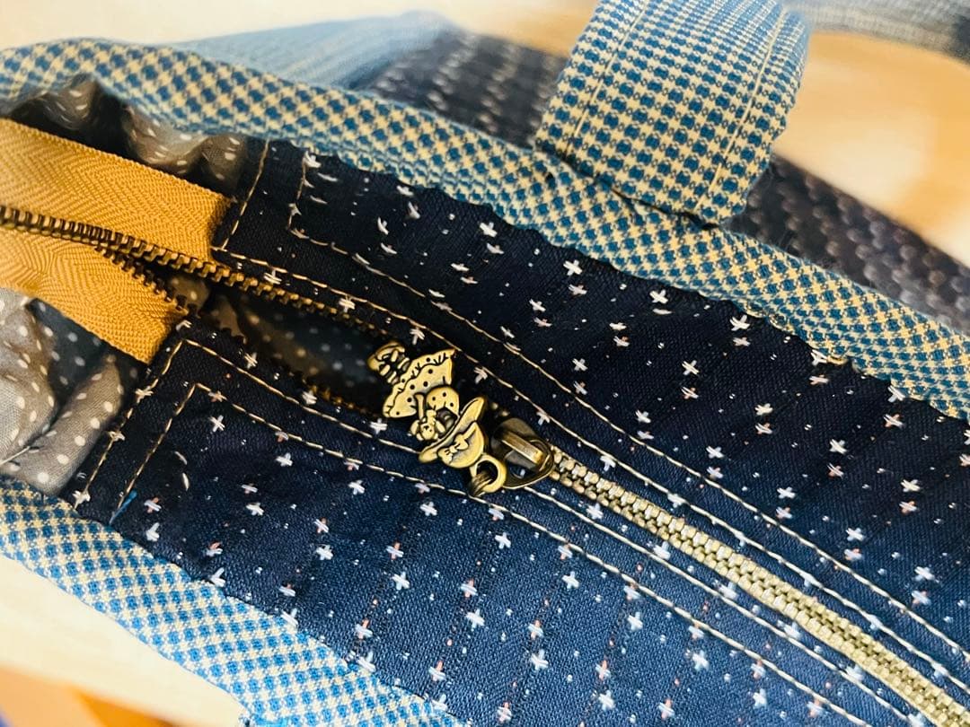 ★新作大★スーちゃん＆ことり＆ハウス★ハンドメイド　トートバッグ　パッチワーク