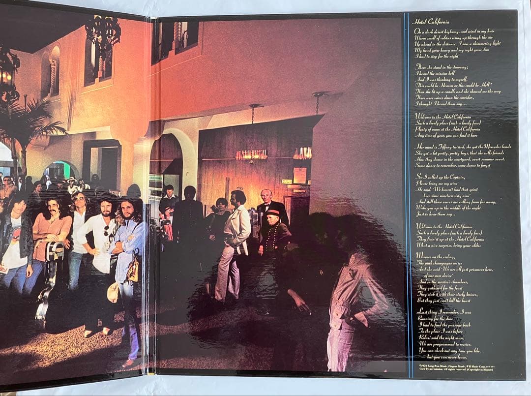 イーグルス/ ホテルカリフォルニア 【限定版 LPZ-2043 超貴重品 美品】