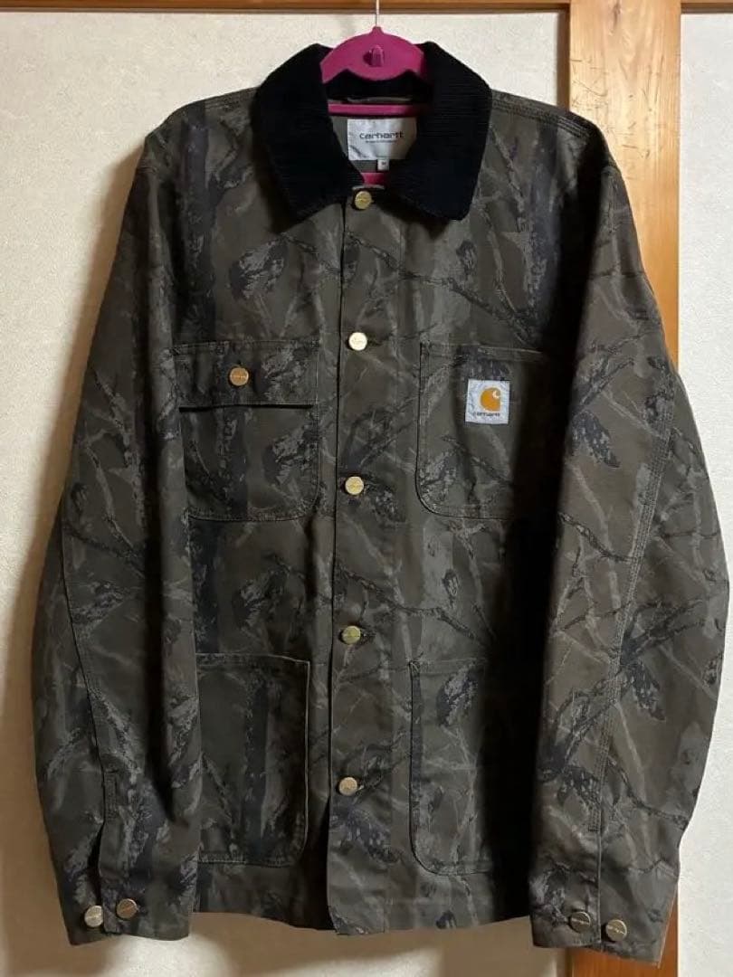Carhartt WIP ジャケット　カバーオール迷彩柄リアルツリー