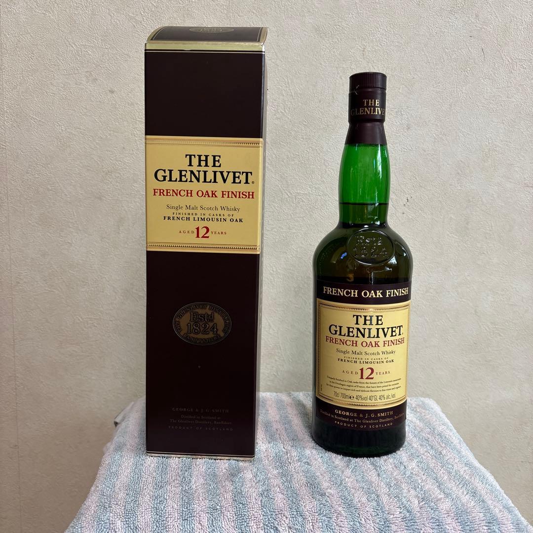 [最終値下げ]グレンリベット12年　フレンチオーク　70cl 40%