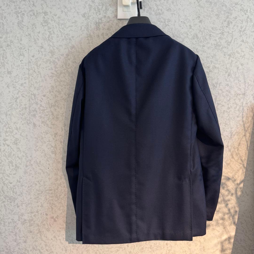 新品RING JACKETリングヂャケット ネイビージャケット 44ホップサック