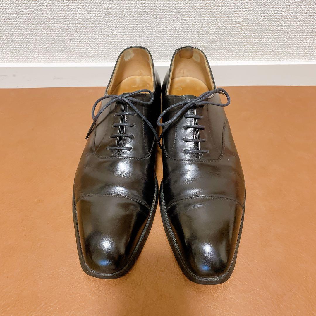 クロケット＆ジョーンズ HALLAM 6.5E ストレートチップ 黒