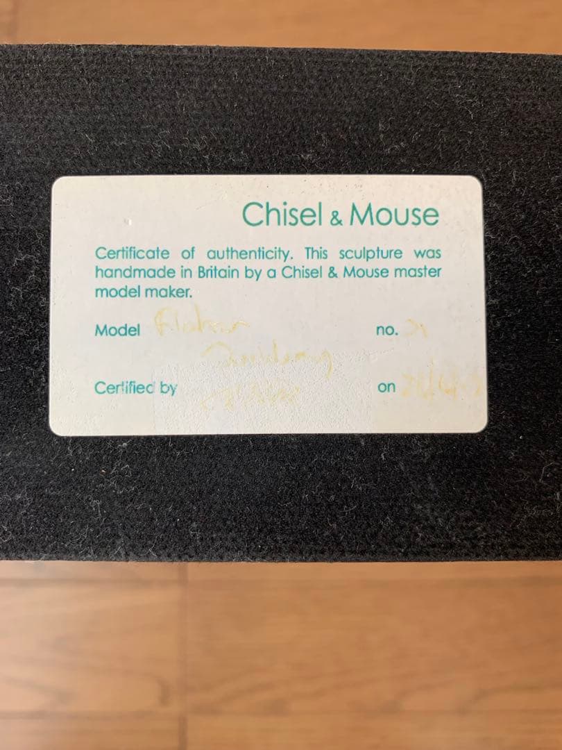 Chisel & Mouse フラットアイアンビル 立体モデル