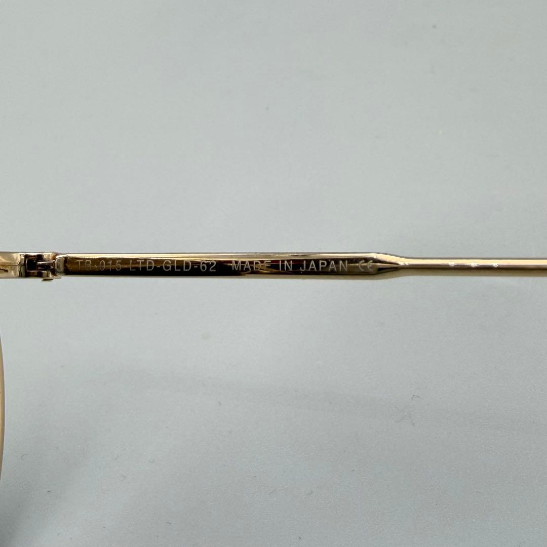 THOM BROWNE トムブラウン TB-015 サングラス 登坂広臣