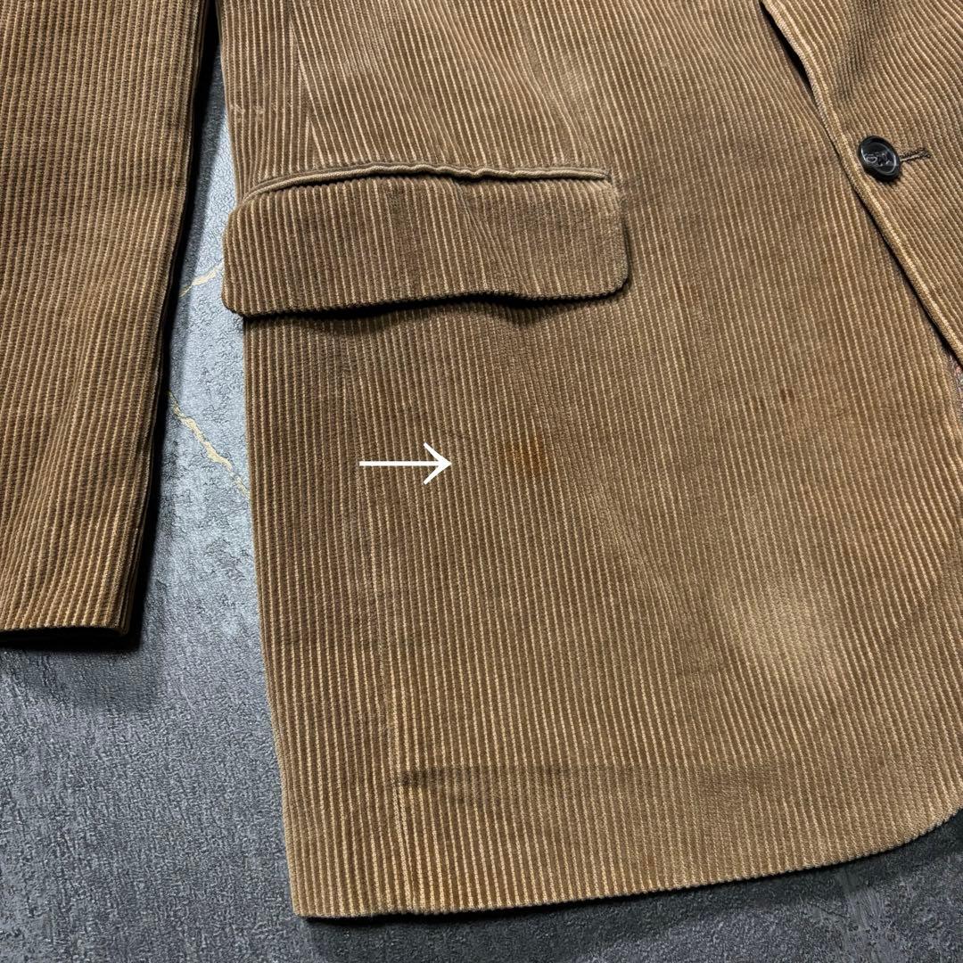 Ralph Laurenラルフローレンコーデュロイテーラードジャケットキャメル