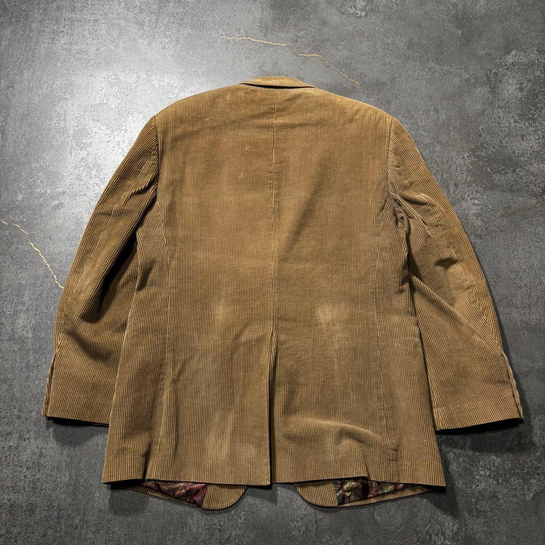 Ralph Laurenラルフローレンコーデュロイテーラードジャケットキャメル