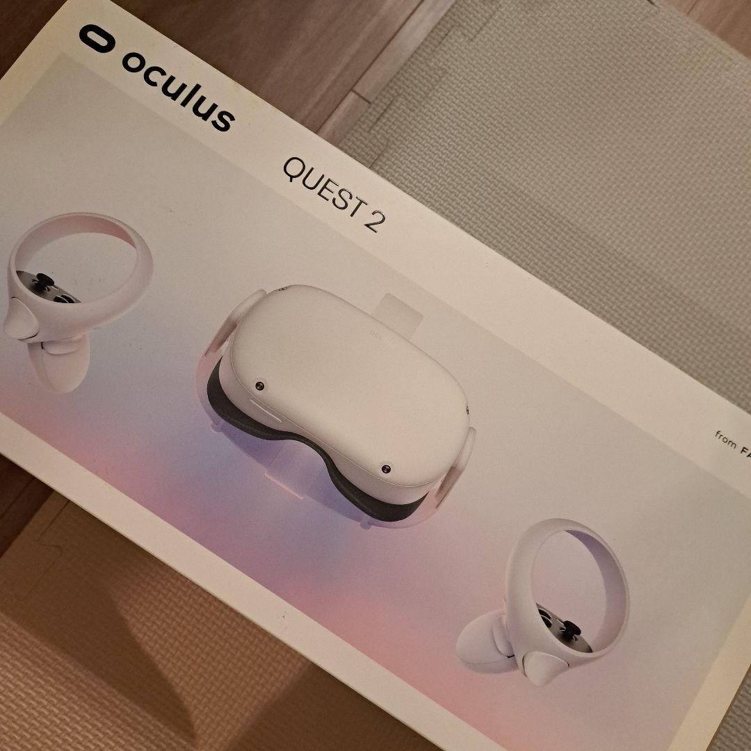  Quest 2 VRヘッドセット　箱に傷あり。256ギガ