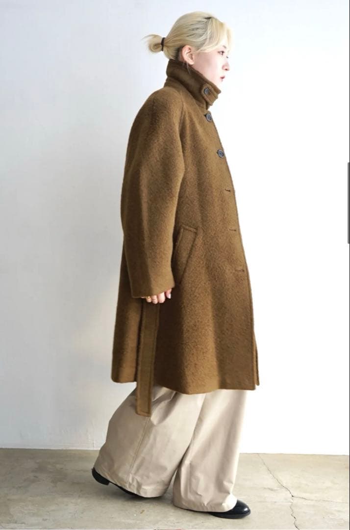 新品未使用 AMOMENTO アモーメント　Alpaca Raglan Coat