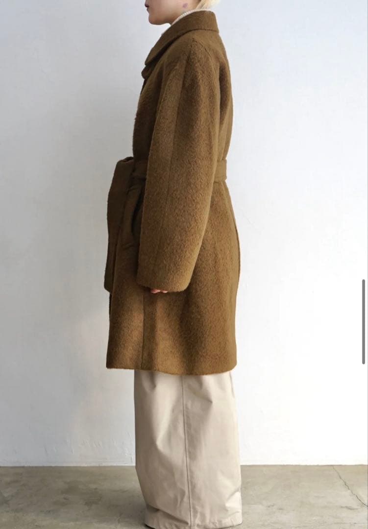 新品未使用 AMOMENTO アモーメント　Alpaca Raglan Coat