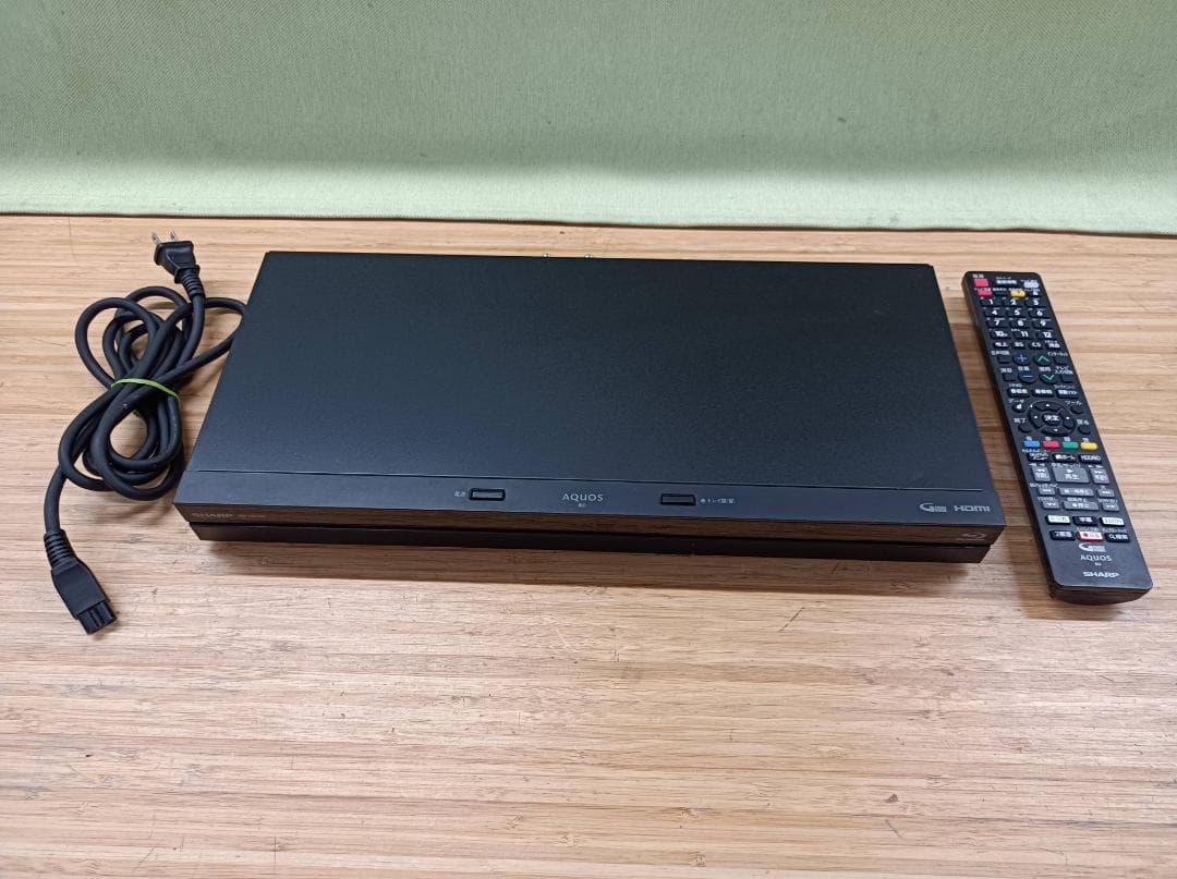 都《KTYSY》SHARP　AQUOS　ブルーレイ　BD-NW520　リモコン付