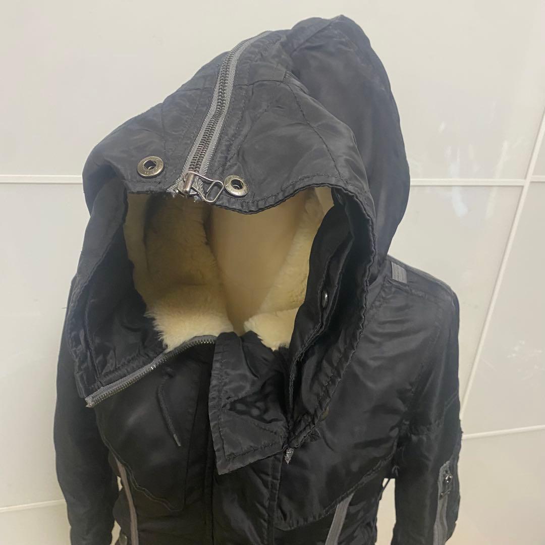 AVIREX N-3B モッズコート Mサイズ アヴィレックス 黒　レースアップ