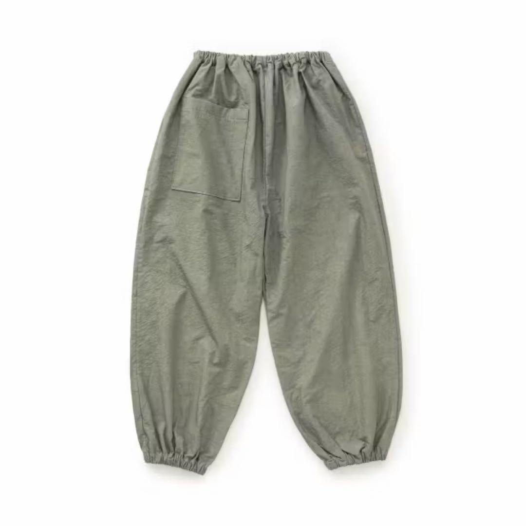 中川政七商店　タイプライター生地のもんぺパンツ　コットンリネン　ゆったり　L