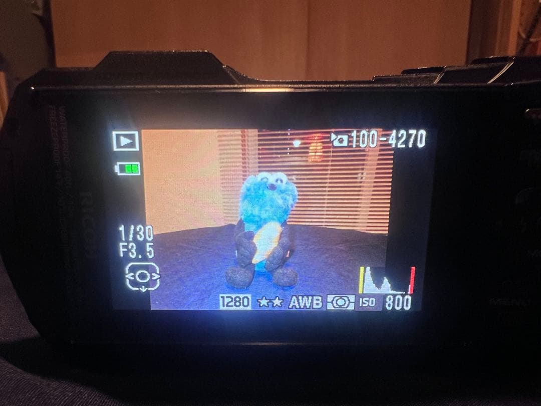 ［美品］RICOH WG-30 コンパクトデジタルカメラ