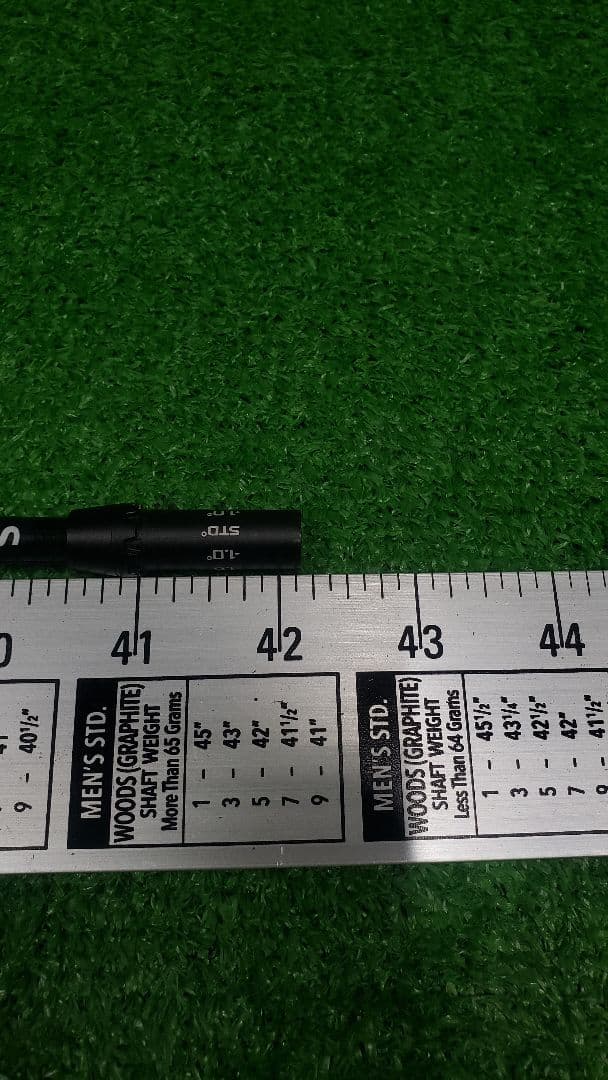 新品、未使用　コブラスリーブ付純正ツアーAD 3Wシャフト60S