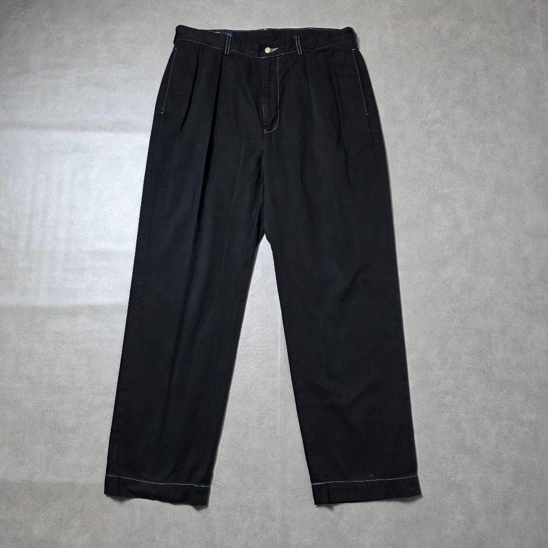 00sPoloByRalphLaurenラルフローレン黒染めANDREWポロチノ