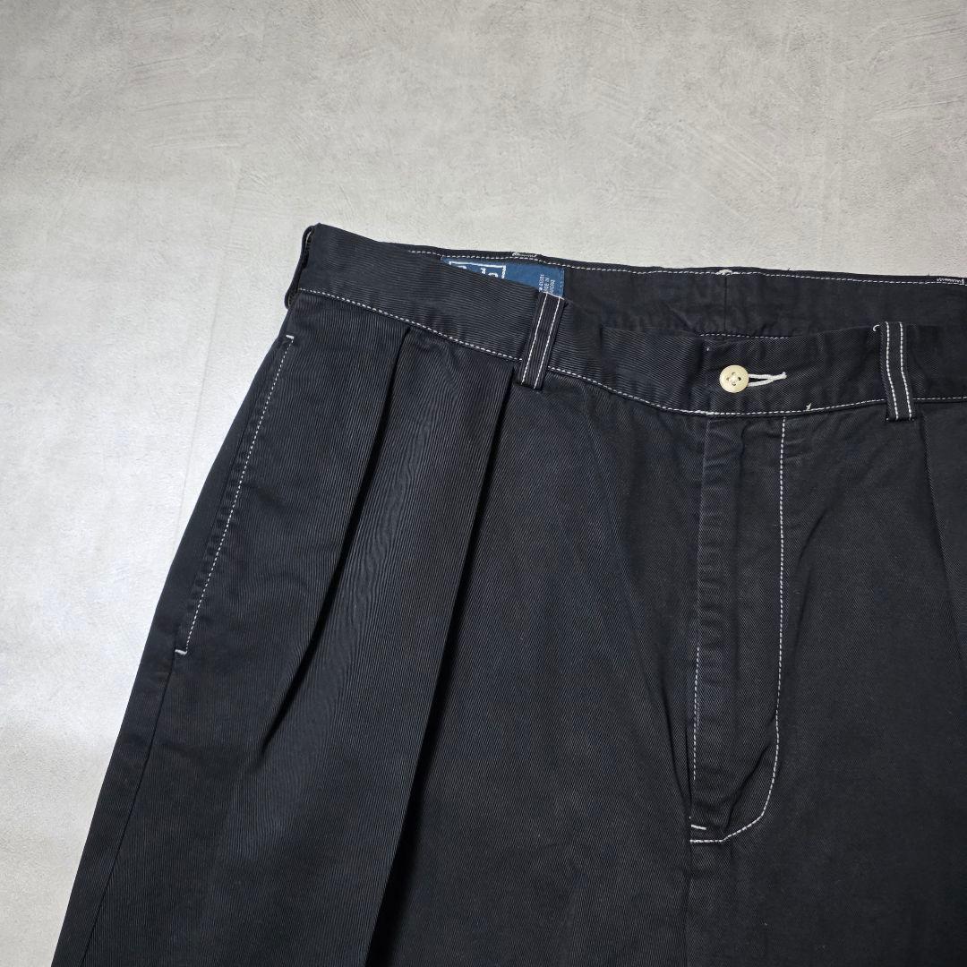 00sPoloByRalphLaurenラルフローレン黒染めANDREWポロチノ