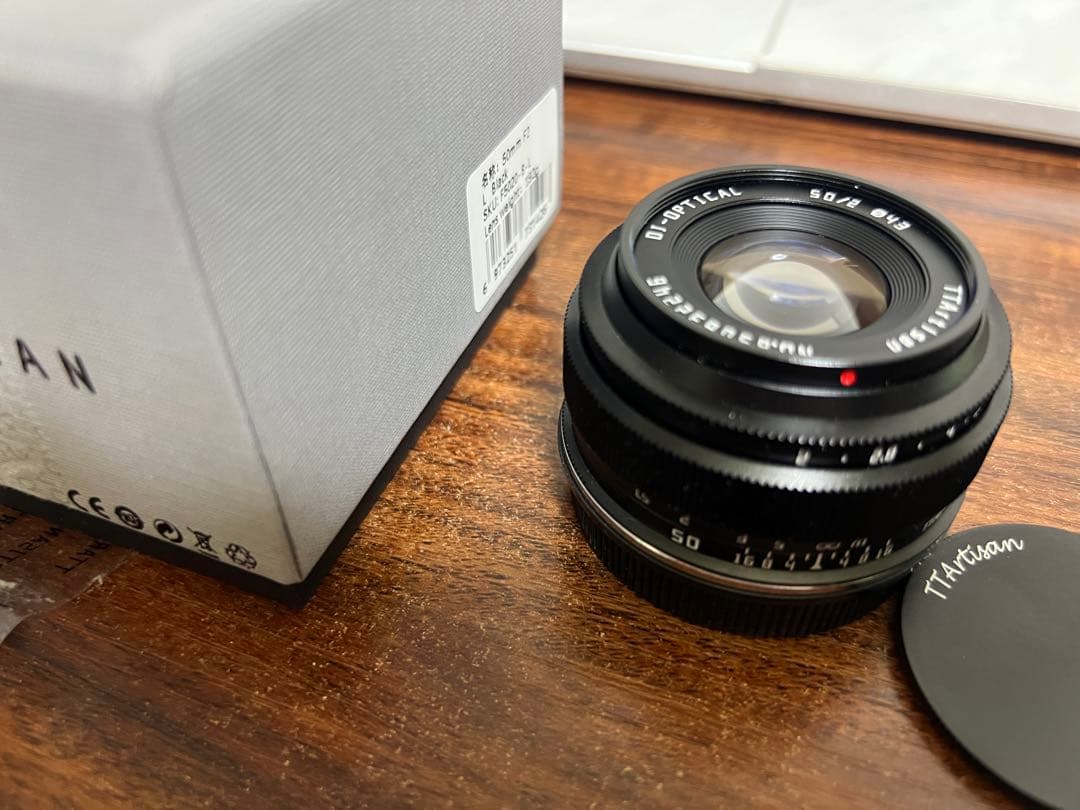 TTArtisan 50mm f2 単焦点レンズ　Lマウント