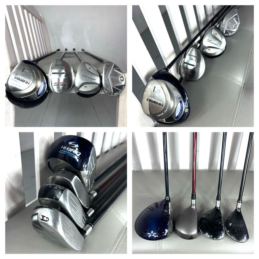本格派 メンズゴルフクラブ 13本 フルセット ゴルフセット お試しセット