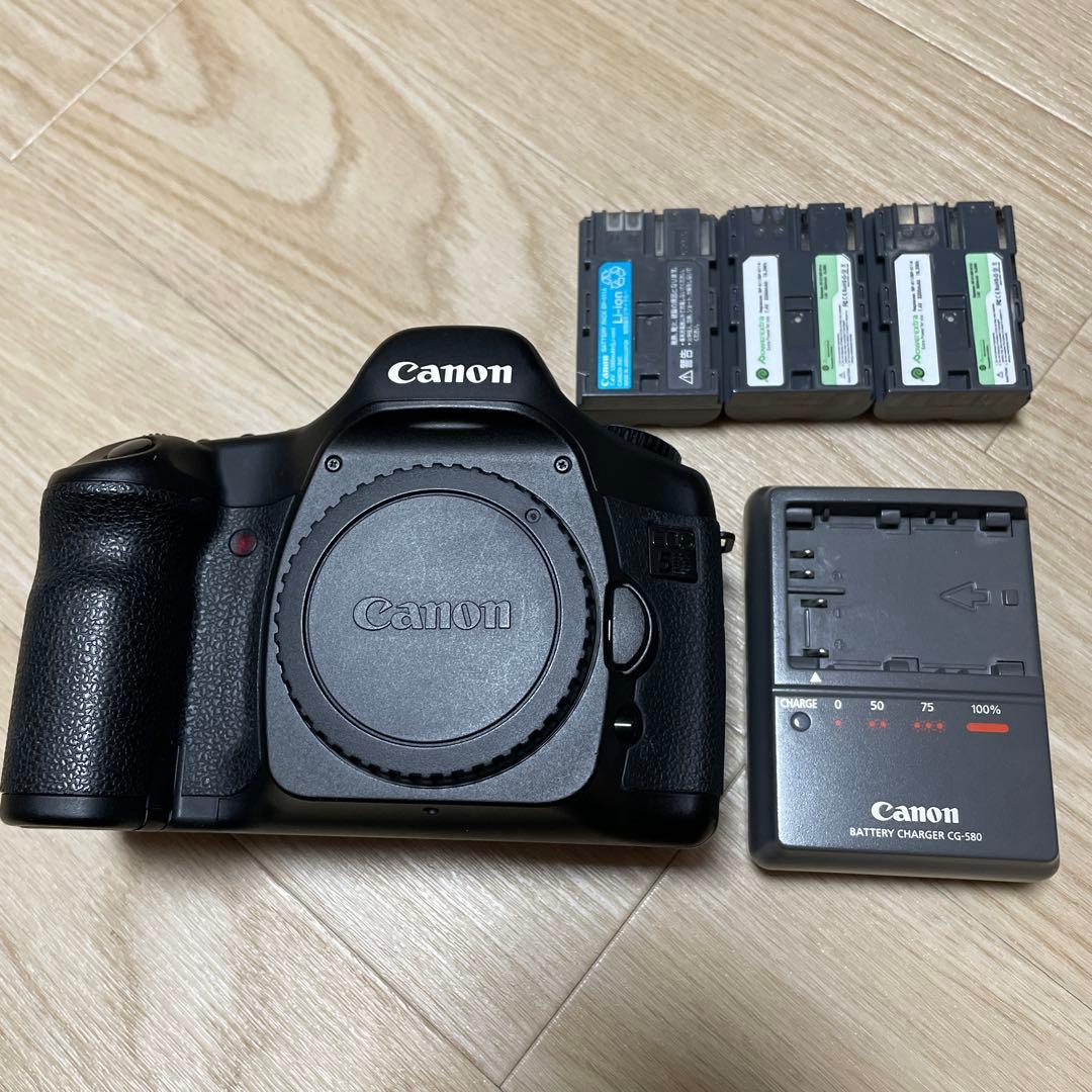 Canon EOS 5D バッテリー3個付き