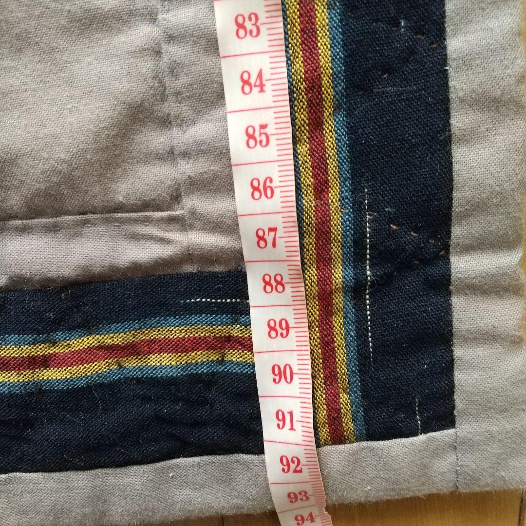 ハンドメイド　ハートモチーフ パッチワークキルトタペストリー