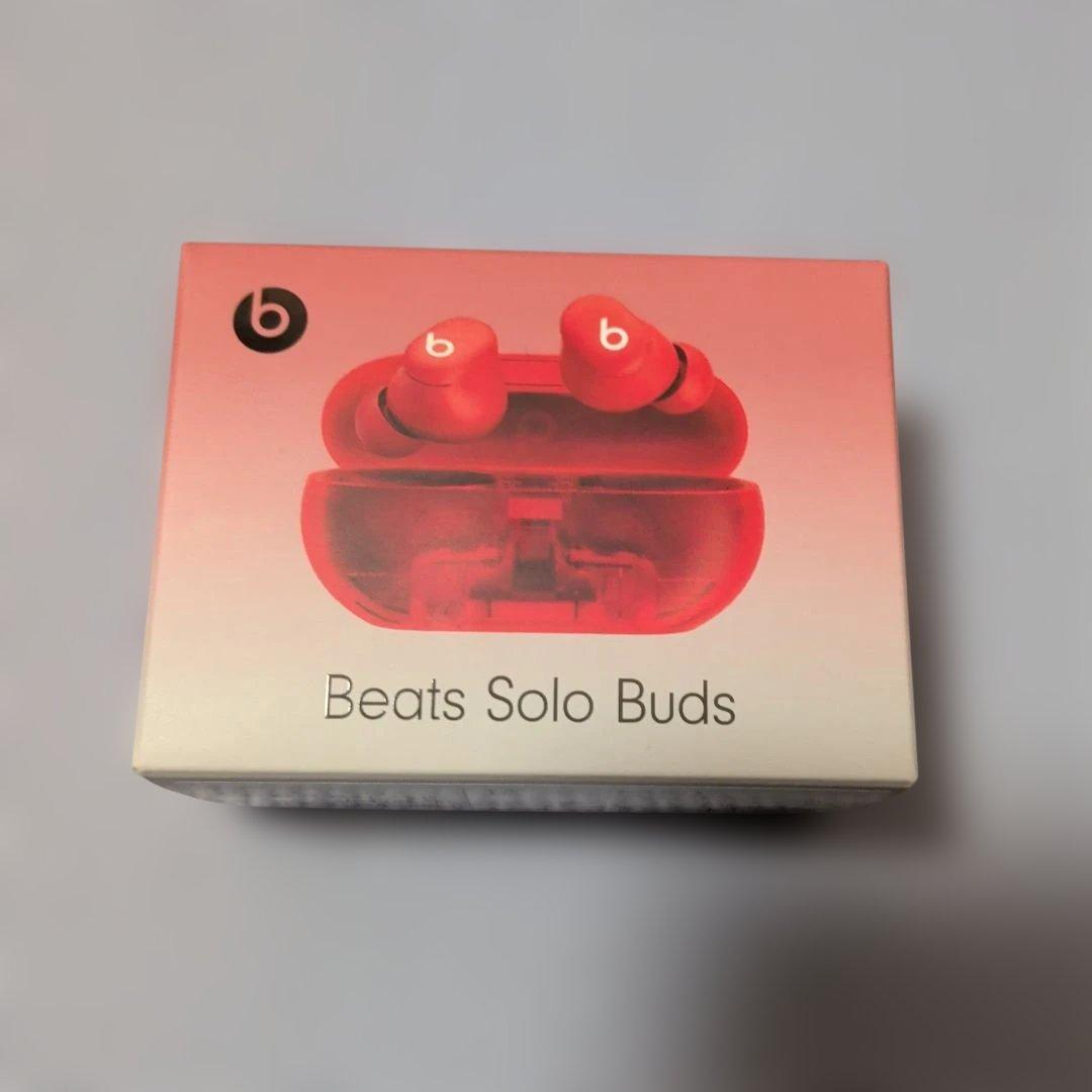 Beats Solo Buds レッド 本体