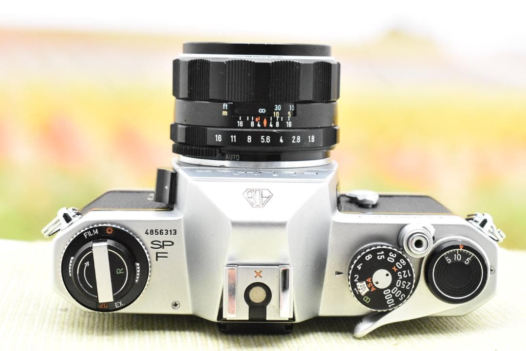 【整備済】 PENTAX SPOTMATIC F SPF + 55mm F1.8