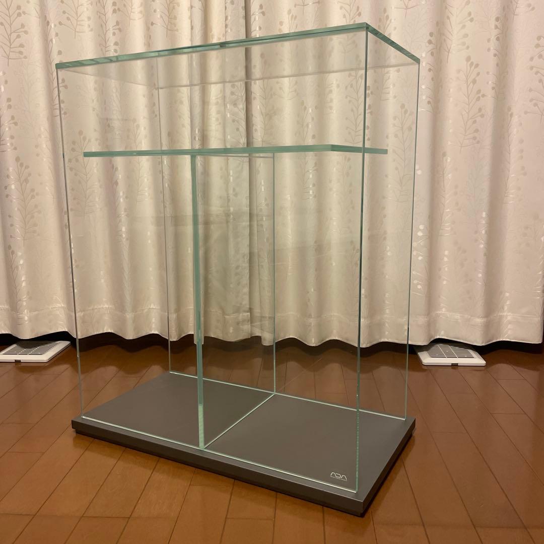 ADA キューブキャビネット・クリア W600×D300用 木製ベース付 水槽台