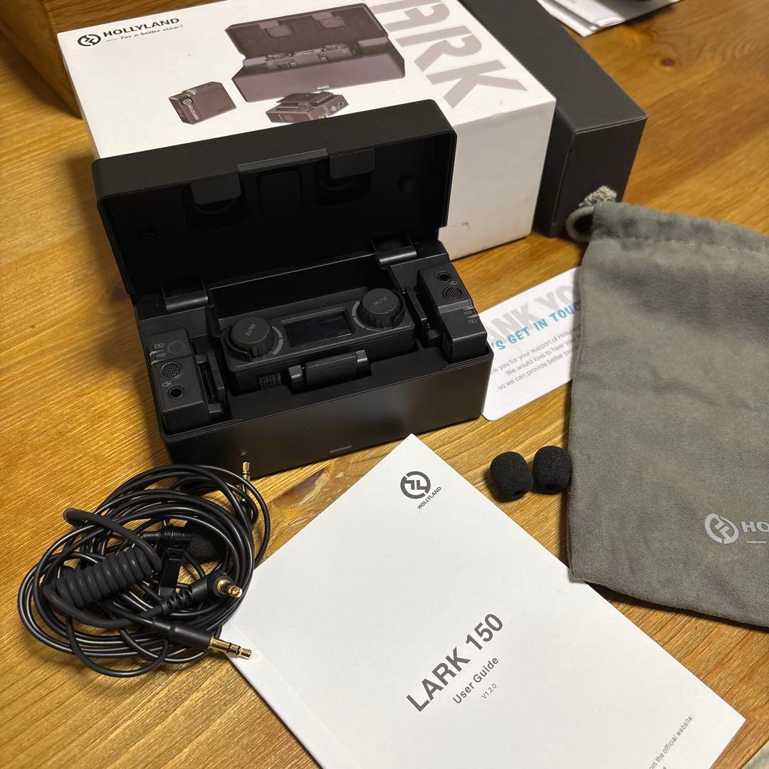 HOLLYLAND LARK150 DUO ワイヤレスピンマイク