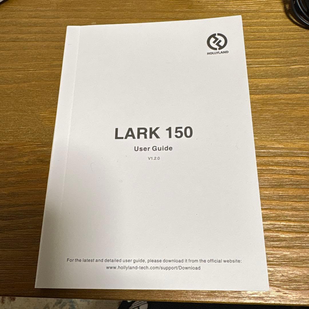 HOLLYLAND LARK150 DUO ワイヤレスピンマイク