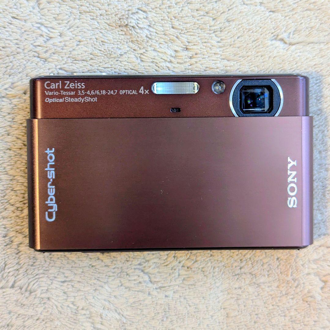 ソニー SONY Cyber-shot DSC-T77 ブラウン