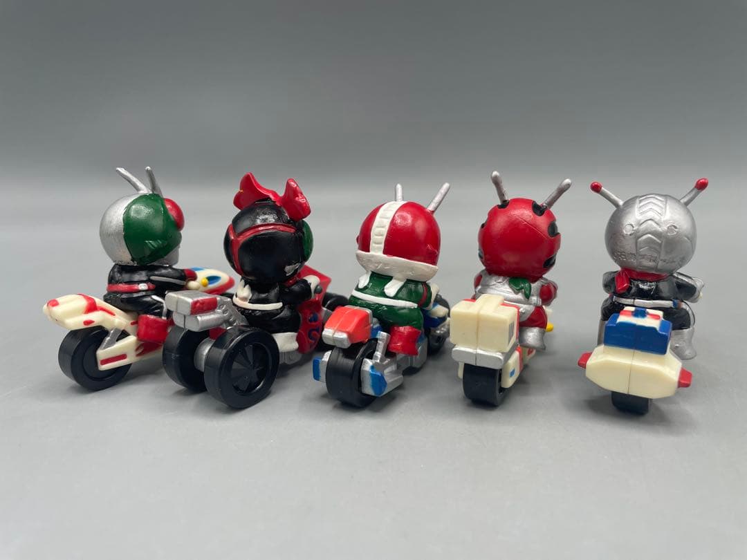 ポケットヒーローシリーズ 仮面ライダーSD ライダーマシーン5 セット ユタカ