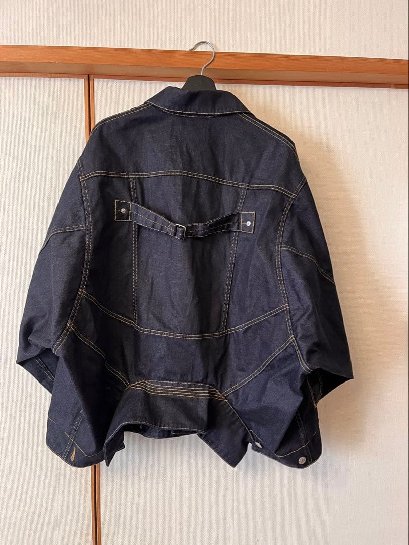 Eve衣装色違いbeautiful people ダブルエンドデニムブルゾン40