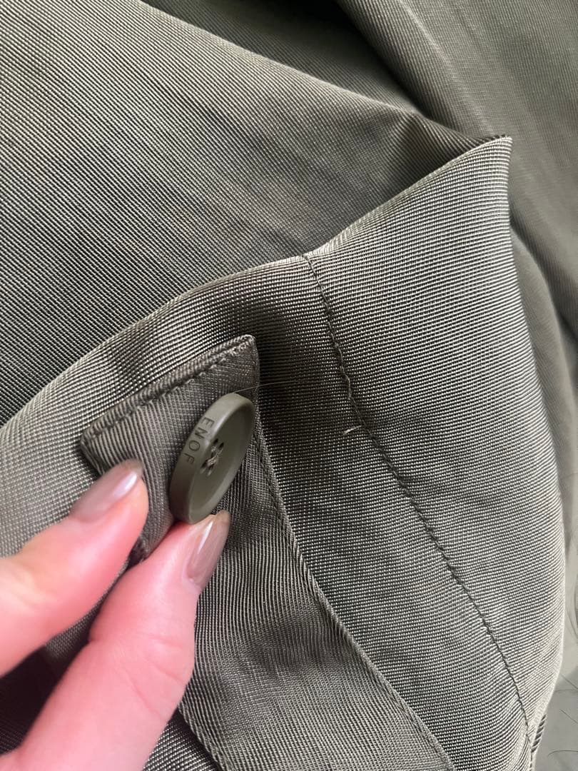 enof twill coat イナフ　ナイロンジャケット