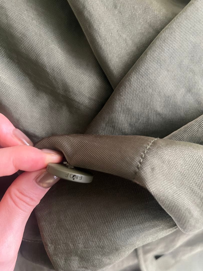 enof twill coat イナフ　ナイロンジャケット