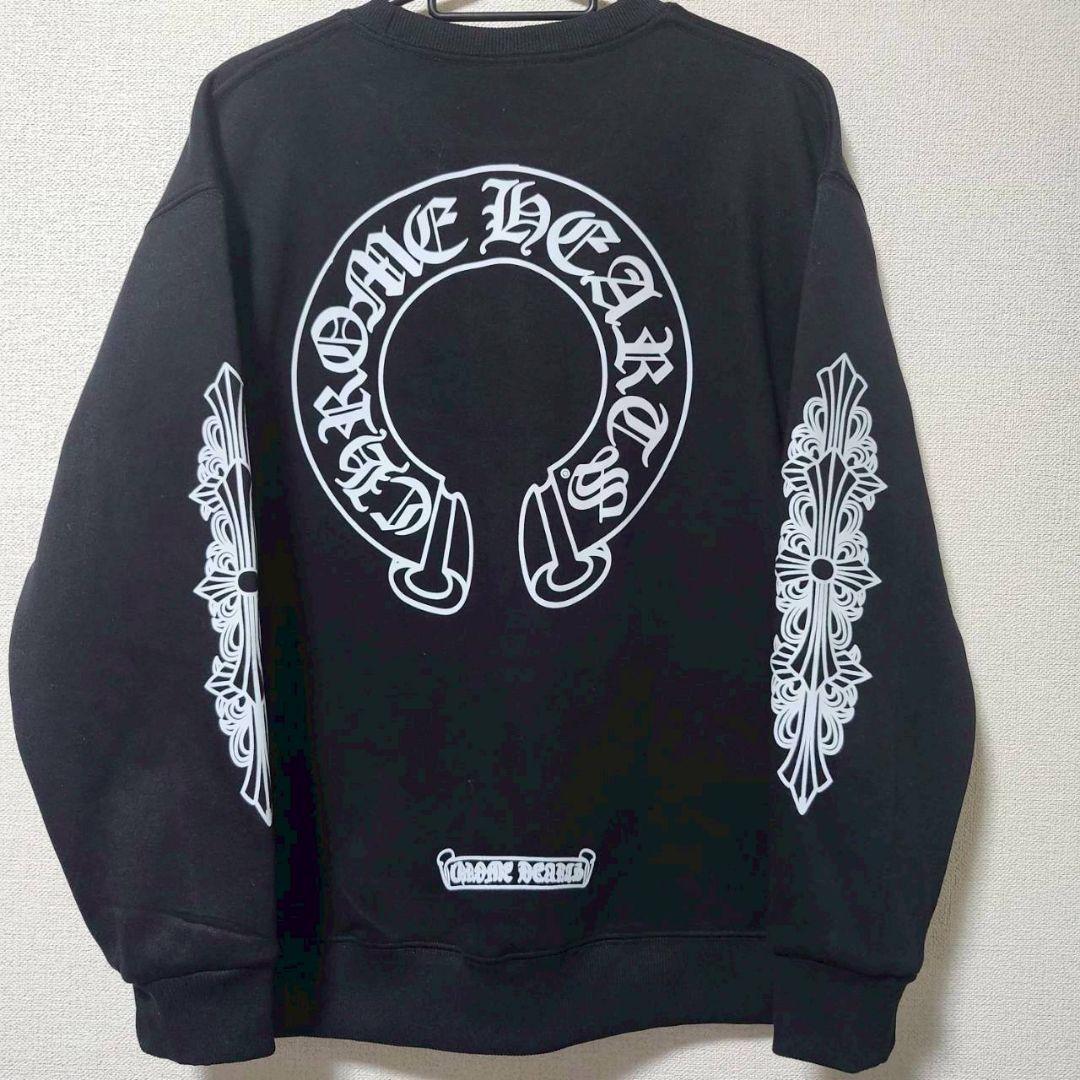 Chrome Hearts ブラック トレーナー
