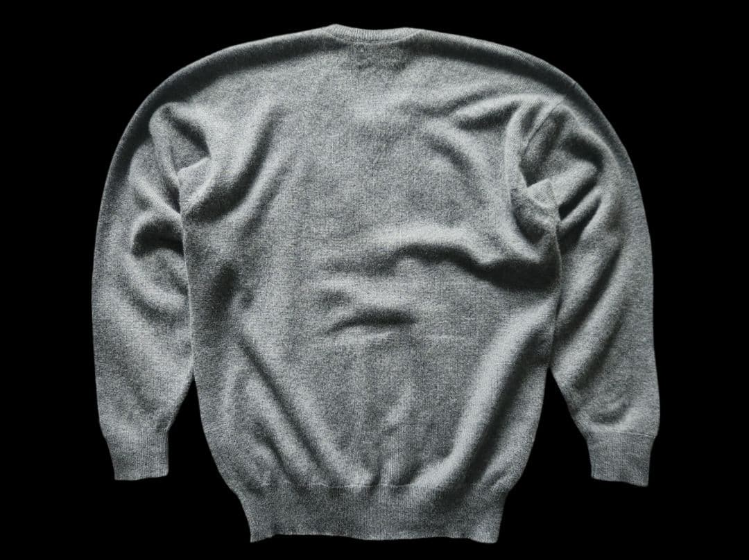 トップス 90s Scottish Pure Cashmere Sweater Gray