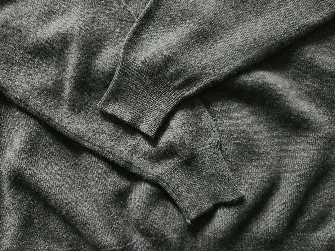 トップス 90s Scottish Pure Cashmere Sweater Gray