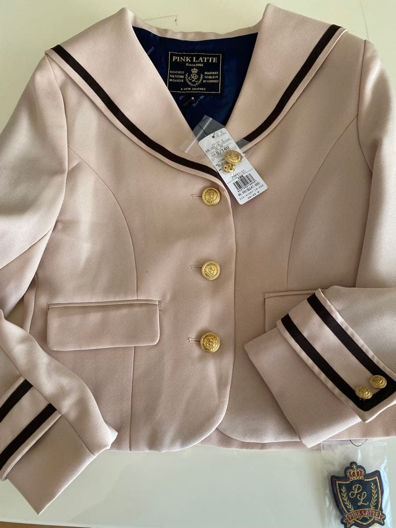 「新品」ピンクラテ PINK latte 140 卒服 セレモニー４点セット