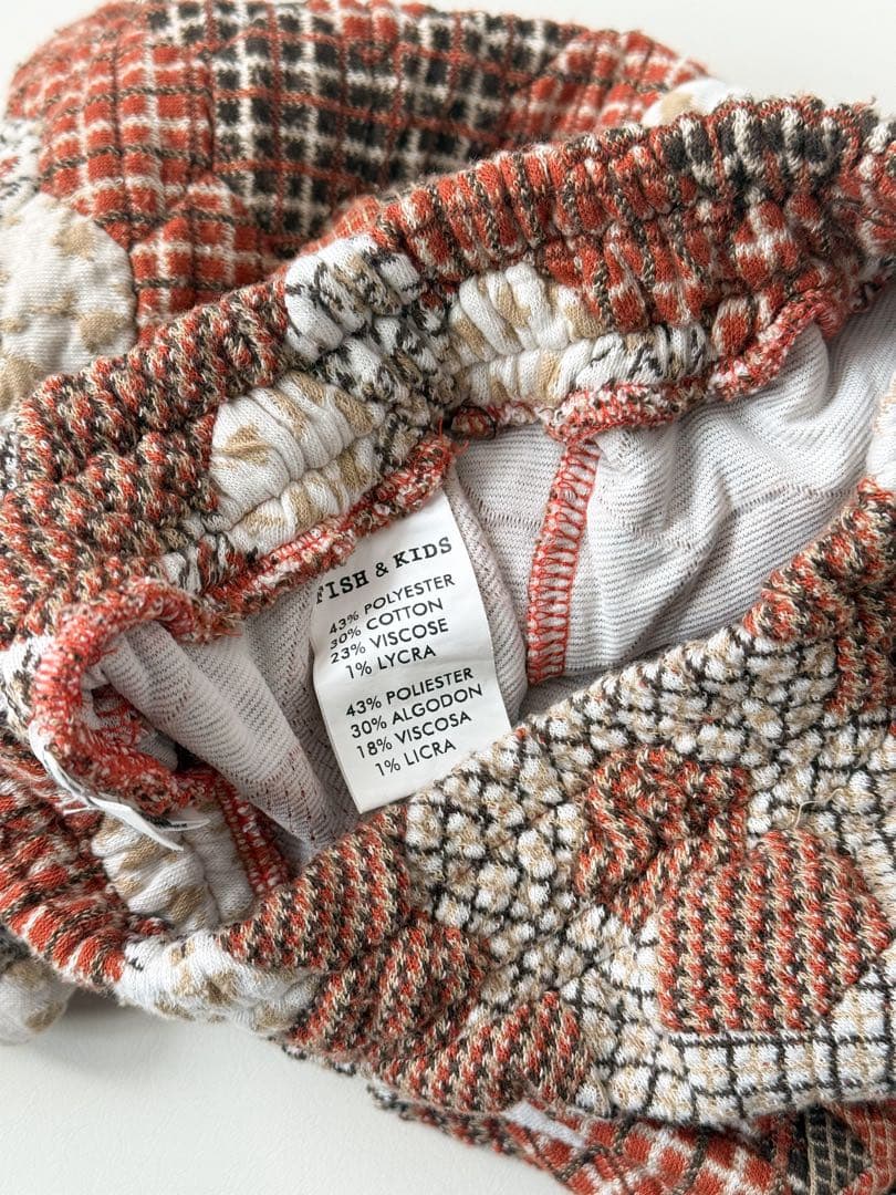 【FISH&KIDS】PATCHWORK JOGGERS / 4-5Y