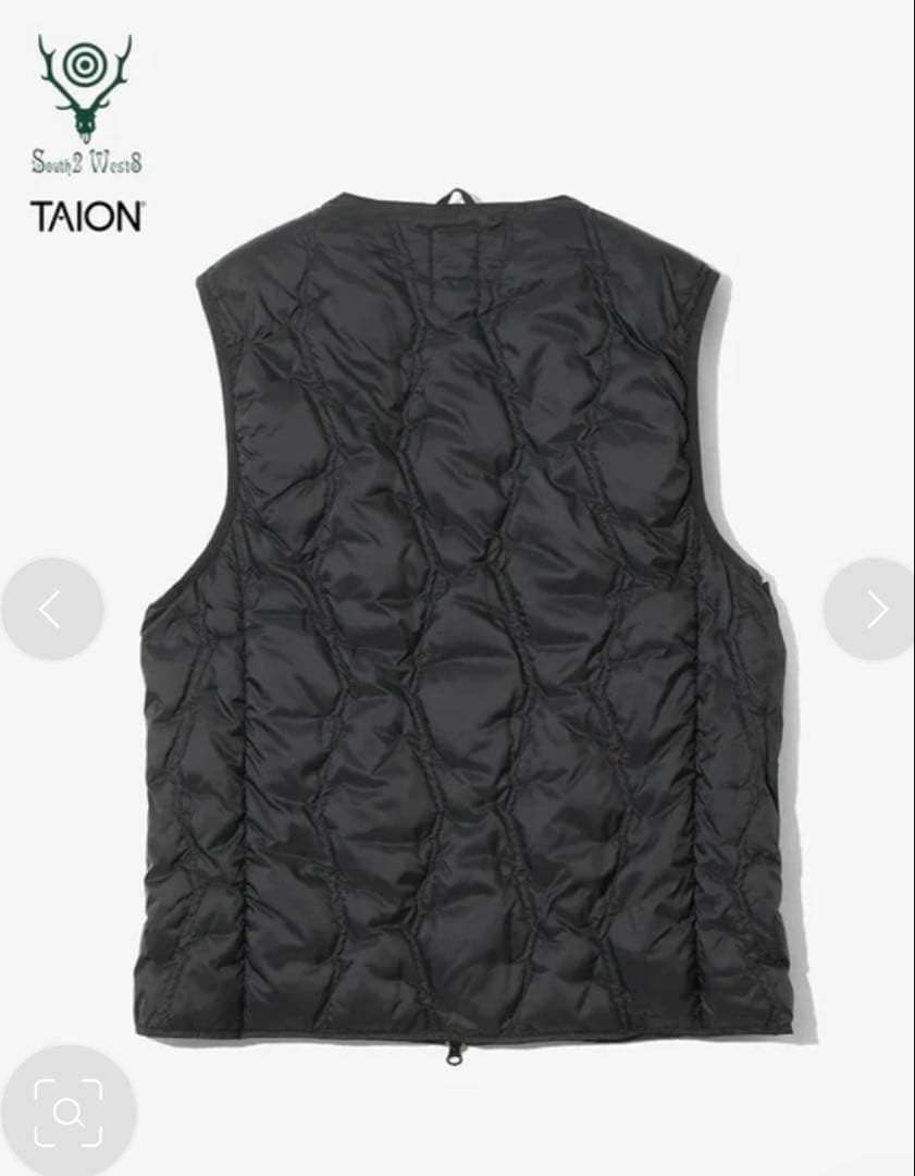 【新品】South2 West8 x TAION Inner Down Vest